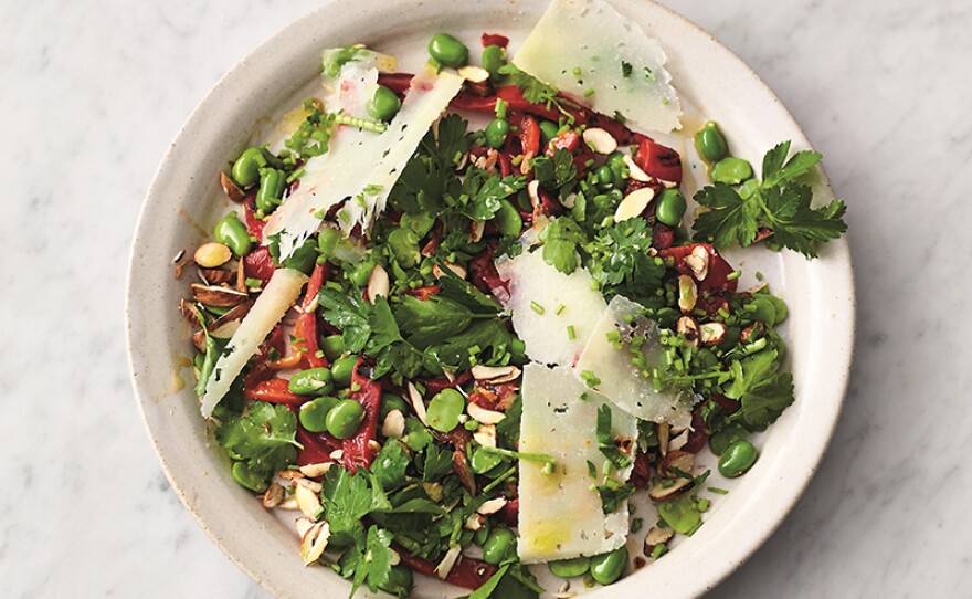 Broad Bean Salad