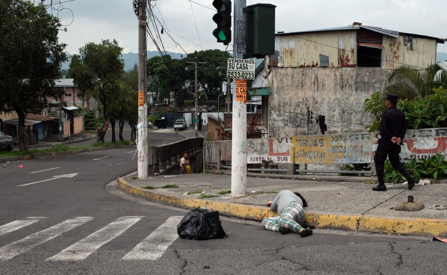 Marcela, 15, was assassinated in San Salvador in July. She was walking with her sister when a man approached them and shot her twice in the head, killing her instantly.