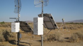 A co-located GPS and Seismic station in the Borrego Valley.