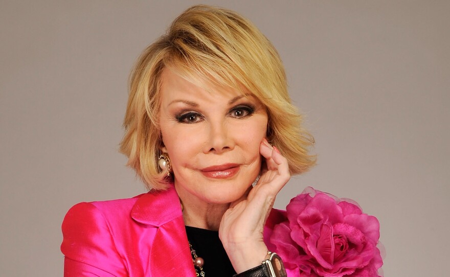 Comic Joan Rivers in a portrait taken at the Tribeca Film Festival in 2010.