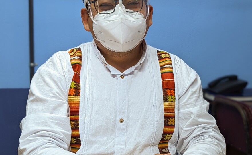 Students "need to interact with their classmates and try to find some kind of normalcy," says Oscar Fernando Lopez Polanco, director of the Hermogenes Gonzalez Mejia school in Guatemala City. His school reopened in mid-February.