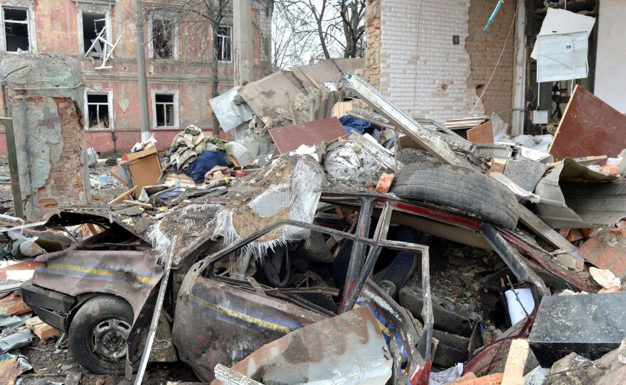 Ukraine's second-biggest city of Kharkiv has taken massive damage from Russian shelling.