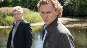 Kenneth Branagh (left) as Kurt Wallander and Tom Hiddleston as Martinsson in "Masterpiece Mystery! Wallander, Series II: The Fifth Woman."