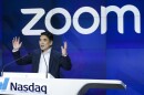Zoom CEO and founder Eric Yuan speaks before the Nasdaq opening bell ceremony in April 2019. The company saw rapid growth during the pandemic but is now laying off about 15% of its workforce.