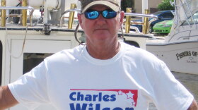 Charter captain Charles Wilson estimates the spill has already cost him $12,000 in cancellations and lost bookings.