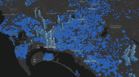 Image of a map preview for the In Whose Backyard project. 
