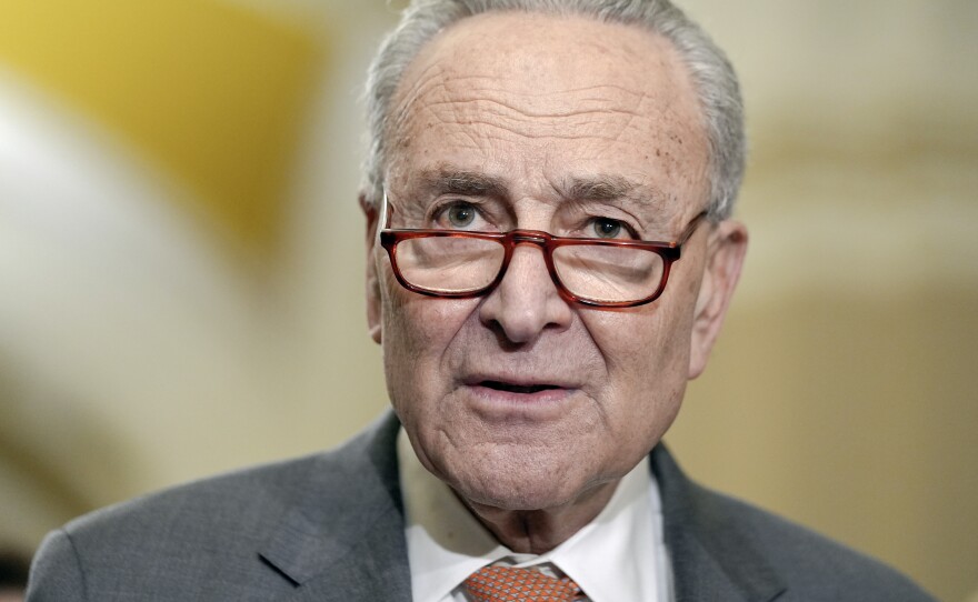 Senate Majority Leader Chuck Schumer, D-NY, called for new elections in Israel.
