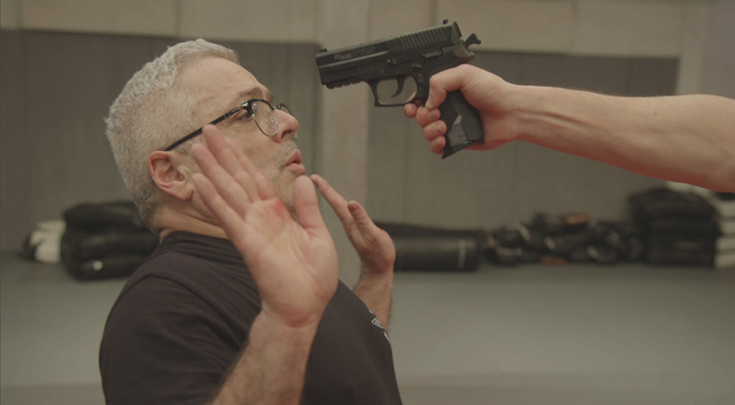 Jean-Luc Slakmon, survivor of HyperCacher shooting, Paris.
