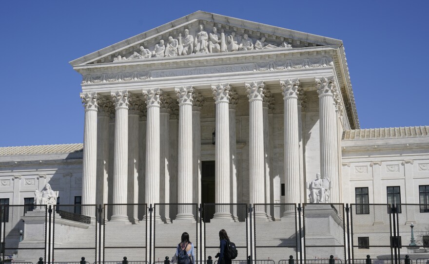 The U.S. Supreme Court heard arguments in a case testing whether police may enter a person's home and seize guns without a warrant in order to safeguard the homeowner from potential harm.