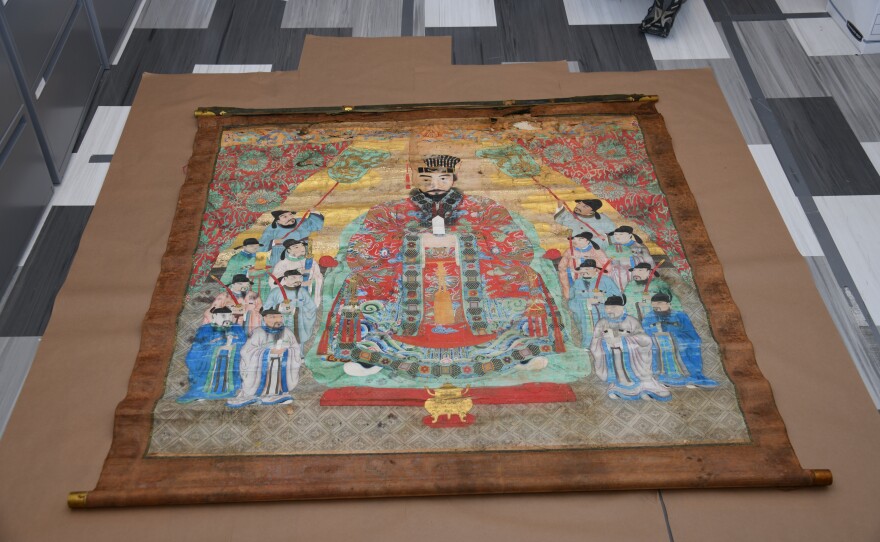 Another artifact recovered by the FBI Boston Division.