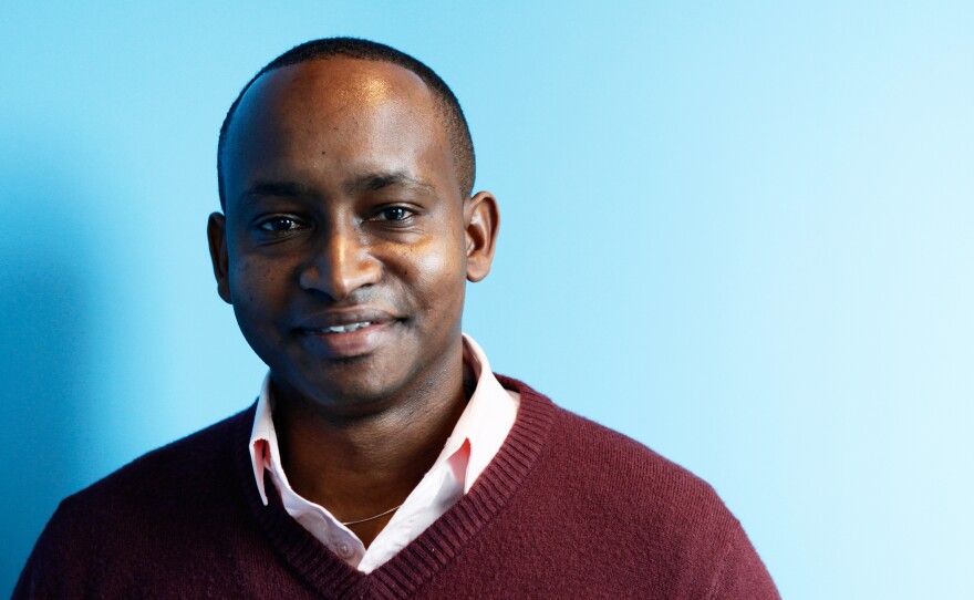 When he was 11 years old, James Arinaitwe boarded a bus with a crazy plan: Sneak into the president's house and beg for a high school scholarship.