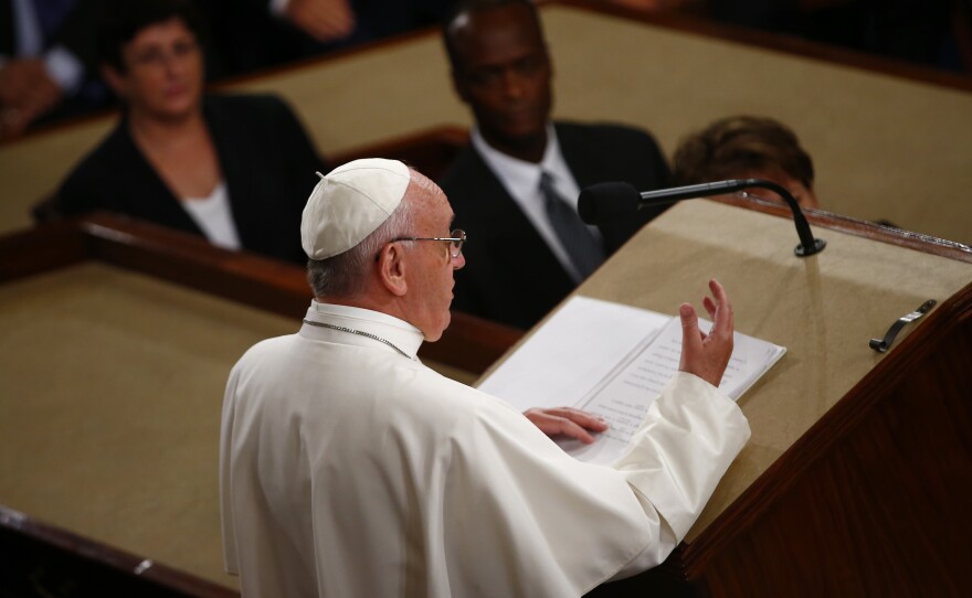 Pope Francis also strongly advocated for abolishing the death penalty, and called on Congress to act on climate change.