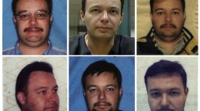 The faces of Guillermo Eduardo Ramirez Peyro through the ages, from various drivers licenses, a passport and a video of him in jail. To the U.S. government, he was officially informant No. 913, though most called him by the nickname Lalo.