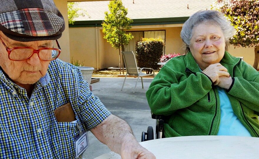 Mel Nickerson moved his wife, Donna, to the Turlock Rehabilitation and Nursing Center in April. She has Alzheimer's disease, and he realized he could no longer care for her safely at home.