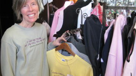 Linda Hill drew from her own experiences with Hodgkin's lymphoma and thyroid, breast and colon cancer to produce T-shirts poking fun at frightening and deadly diseases.