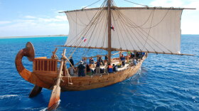 A reconstructed vessel. 