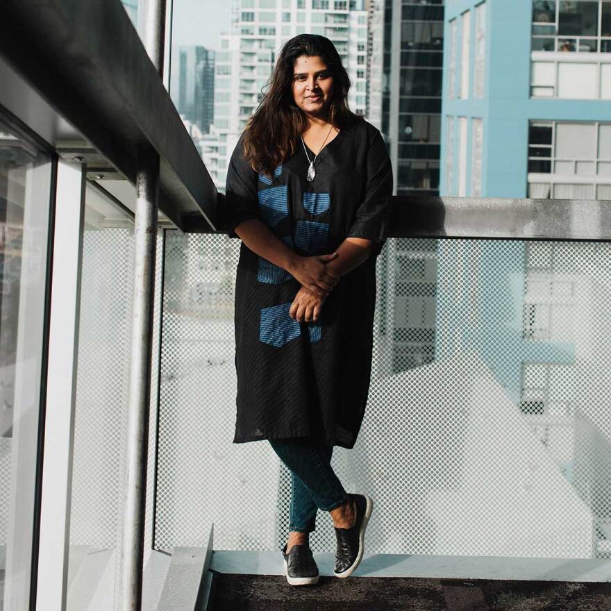 Artist Chitra Gopalakrishnan in an undated photo.