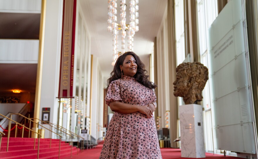 Latonia Moore at the Kennedy Center on Oct. 18, 2022.
