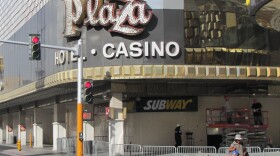The Plaza Hotel and Casino in downtown Las Vegas is undergoing renovations and will reopen later this summer with a new staff.
