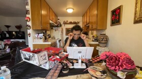 Georgette, a Selena impersonator, has been inspired by the late Tejano singer since the age of 10. She performs at venues across Southern California, San Diego, April 3, 2022.