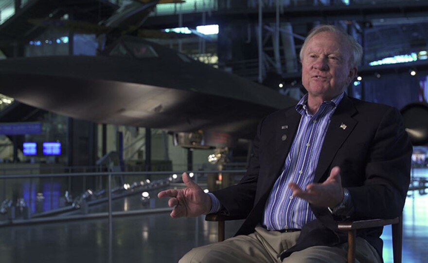 In an interview at the Smithsonian National Air and Space Museum, Colonel Adelburt 'Buz' Carpenter (pictured) talks about his experience as an SR-71 pilot.