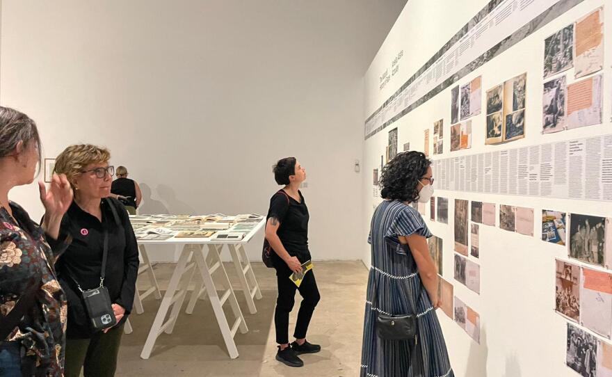 The "Natural History of Rape" exhibit at the Berlin Biennale.