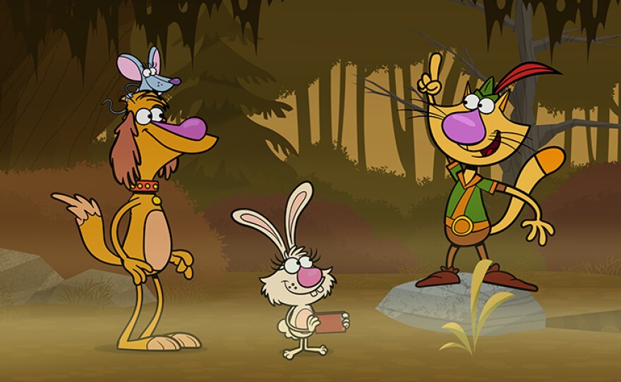 NATURE CAT, a PBS KIDS animated series.