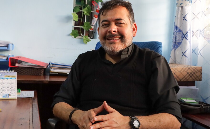 Father Ignacio Flores Garcia, a Mexican Catholic priest based in Nairobi, saw donations to his church drop as services were off limits due to pandemic restrictions. He himself caught COVID-19 and is grateful for the loving care shown by health professionals.