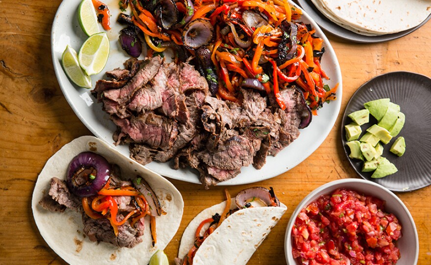 Test cook Christie Morrison makes the perfect Grilled Steak Fajitas.