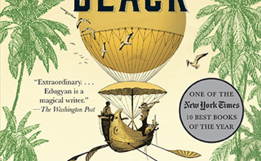 The book cover for the paperback edition of 'Washington Black' by Esi Edugyan, published April 9, 2019.