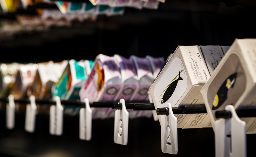 Max Arrocet, one of the directors of AL_A, the architecture firm behind Tincan, says he and his team, wanted to "elevate the tin to an object of desire."