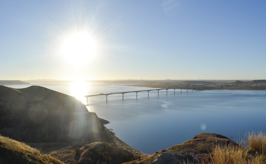 Fort Berthold reservation gets its drinking water from Lake Sakakawea, a reservoir on the Missouri River. The Army Corps of Engineers has authorized the construction of two pipelines beneath the reservoir, a plan MHA Nation is fighting.