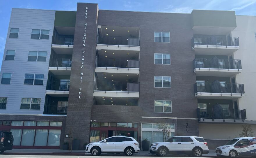 City Heights Plaza  Sol affordable housing project