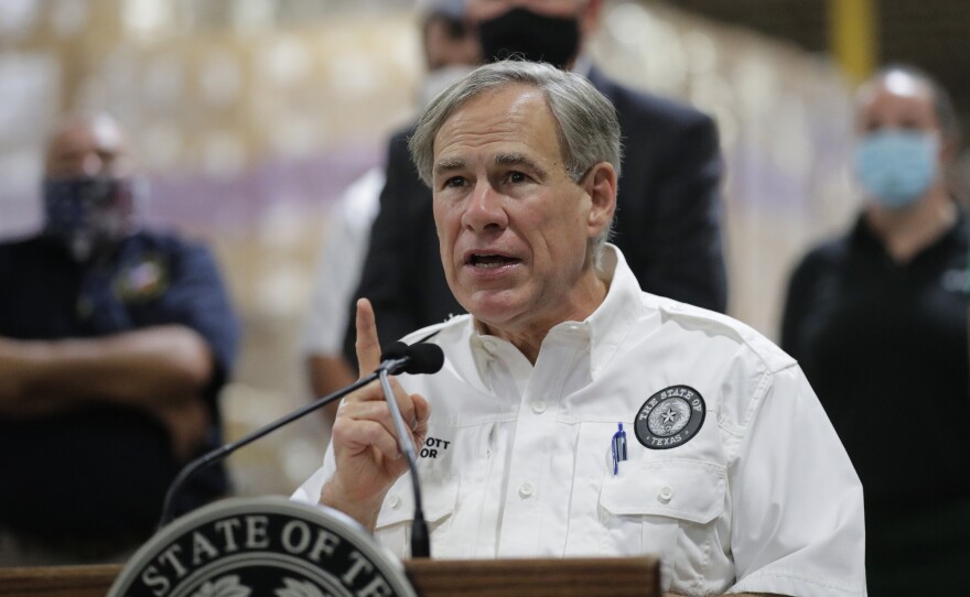 Texas Gov. Greg Abbott unveiled a plan that would freeze any city from raising property taxes on residents if police departments are defunded. "If we have police brutality, we don't need fewer police, we need less police brutality," Abbott said.