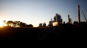 The Continental Carbon plant sits on the southern outskirts of Ponca City, Okla. Until August, the plant was on an internal EPA "watch list," for violating rules of the Clean Air Act.