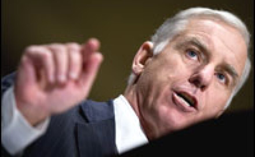 Democratic National Committee (DNC) Chairman Howard Dean speaks during the DNC's fall meeting November 30, 2007 in Vienna, Virginia.