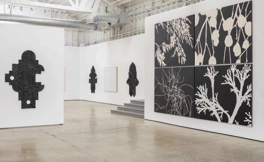 Detail of the exhibition "Alchemy of Form" is shown at Madison Gallery in an undated photo. The exhibition is on view through Aug. 17, 2025.