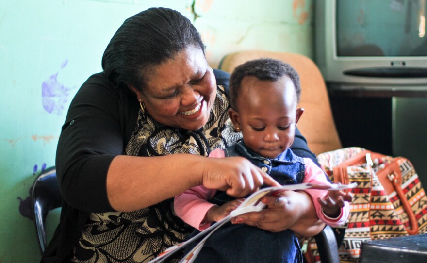 Put in a load, read a book: It's a relief for parents who were washing clothes by hand and a joy for kids to have mom or dad read a story to them.
