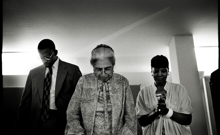 USA. Atlanta, Georgia. 1995. Rosa Parks.