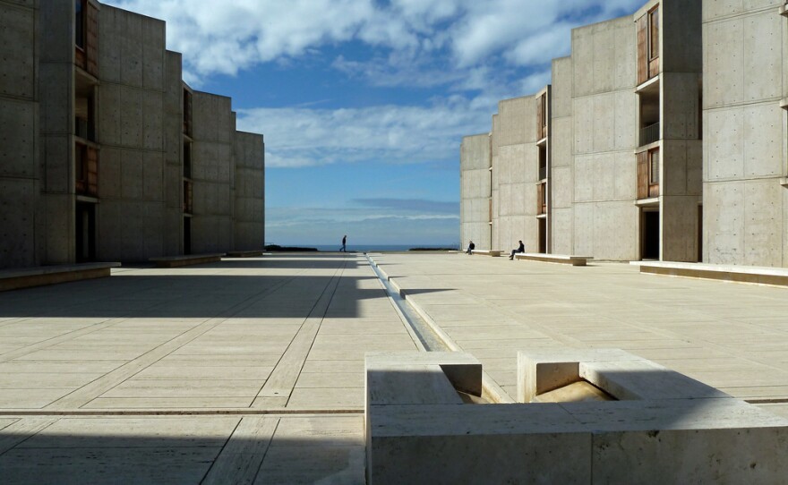The campus of the Salk Institute is shown in this undated photo.