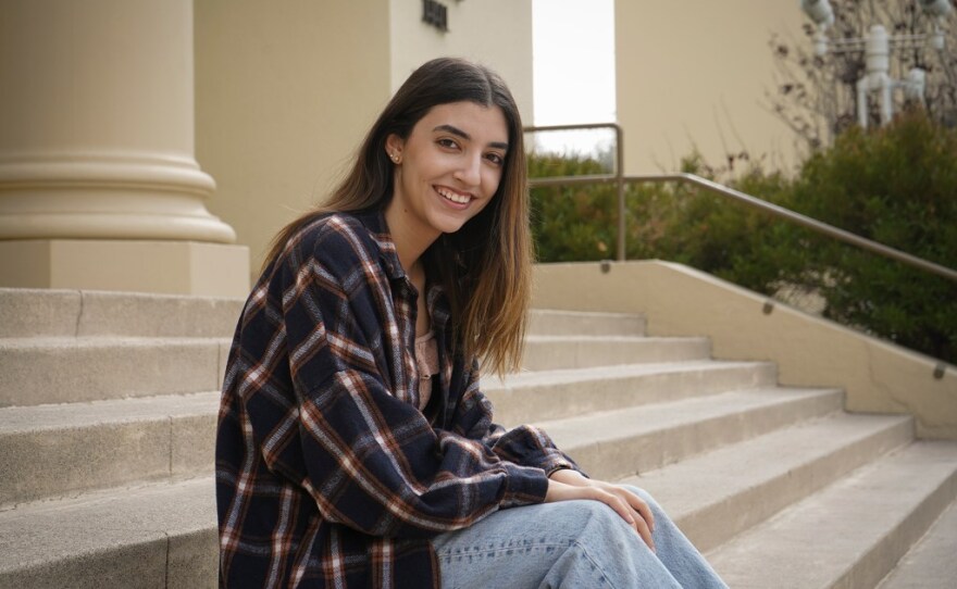 Tatiana Douaihy, a junior majoring in strategic and corporate communication, and English, at Chapman University, in an undated photo.