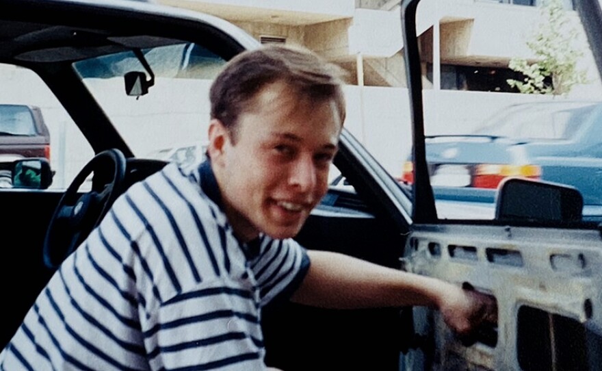 Young Elon Musk
