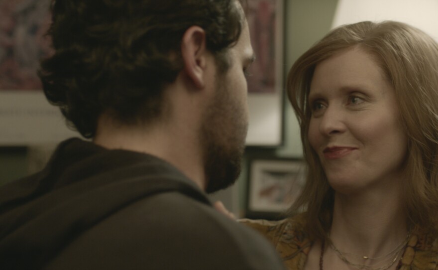 Christopher Abbott and Cynthia Nixon play a son and his dying mother in "James White."