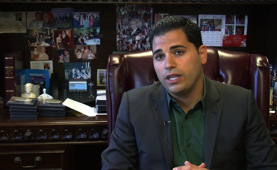 Mark Arabo, a spokesperson for the Iraqi Chaldean community in San Diego County, says he worries about mass genocide of Christians and minorities in Iraq as violence continues to escalate, June 12, 2014.