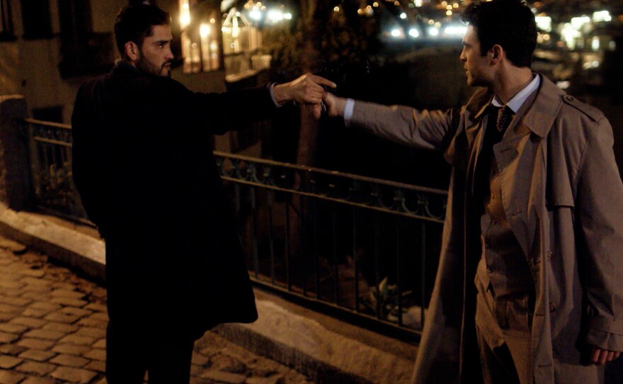 A scene from episode 1 of<b> "</b>Hijos Del Desierto" (Sons of the Desert)