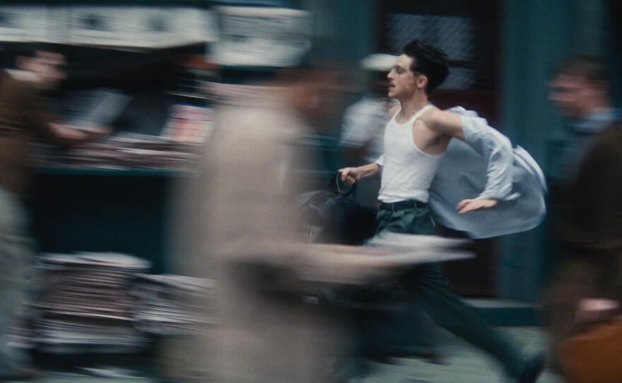 Timothée Chalamet in Marty Supreme.