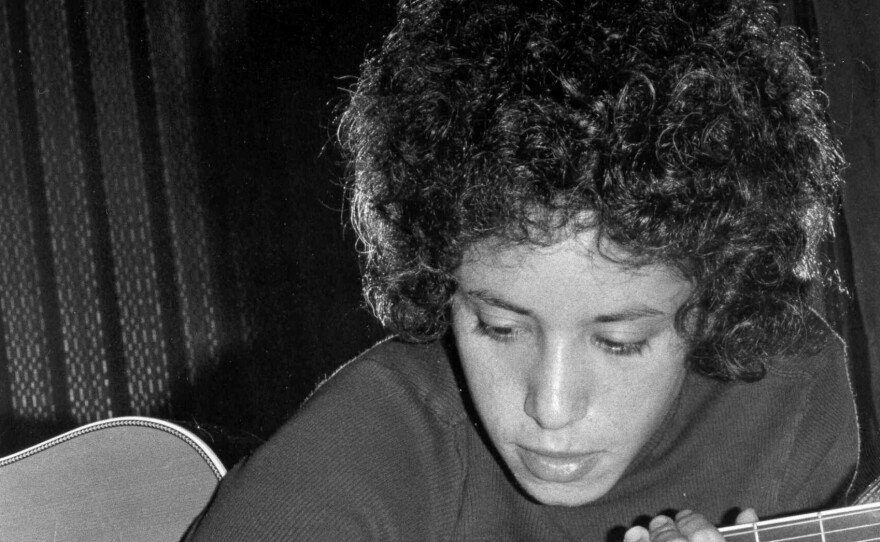 Janis Ian writes songs. Early 1970s.