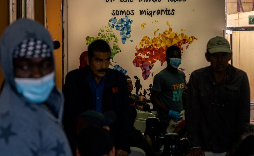 TIJUANA SHELTER migrants homeless