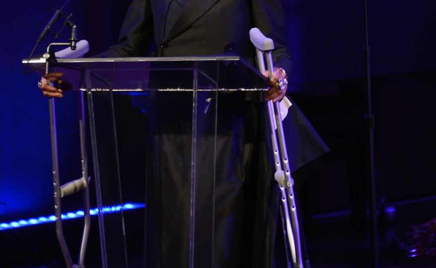 Dee Dee Bridgewater at the 2017 NEA Jazz Masters Tribute Concert on April 3, 2017 at the John F. Kennedy Center for the Performing Arts.