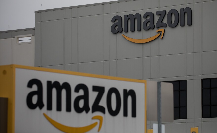 Workers at an Amazon warehouse on Staten Island voted in March 2022 to join the Amazon Labor Union. Amazon is presenting its objections to the election before a National Labor Relations Board hearing being conducted over Zoom.